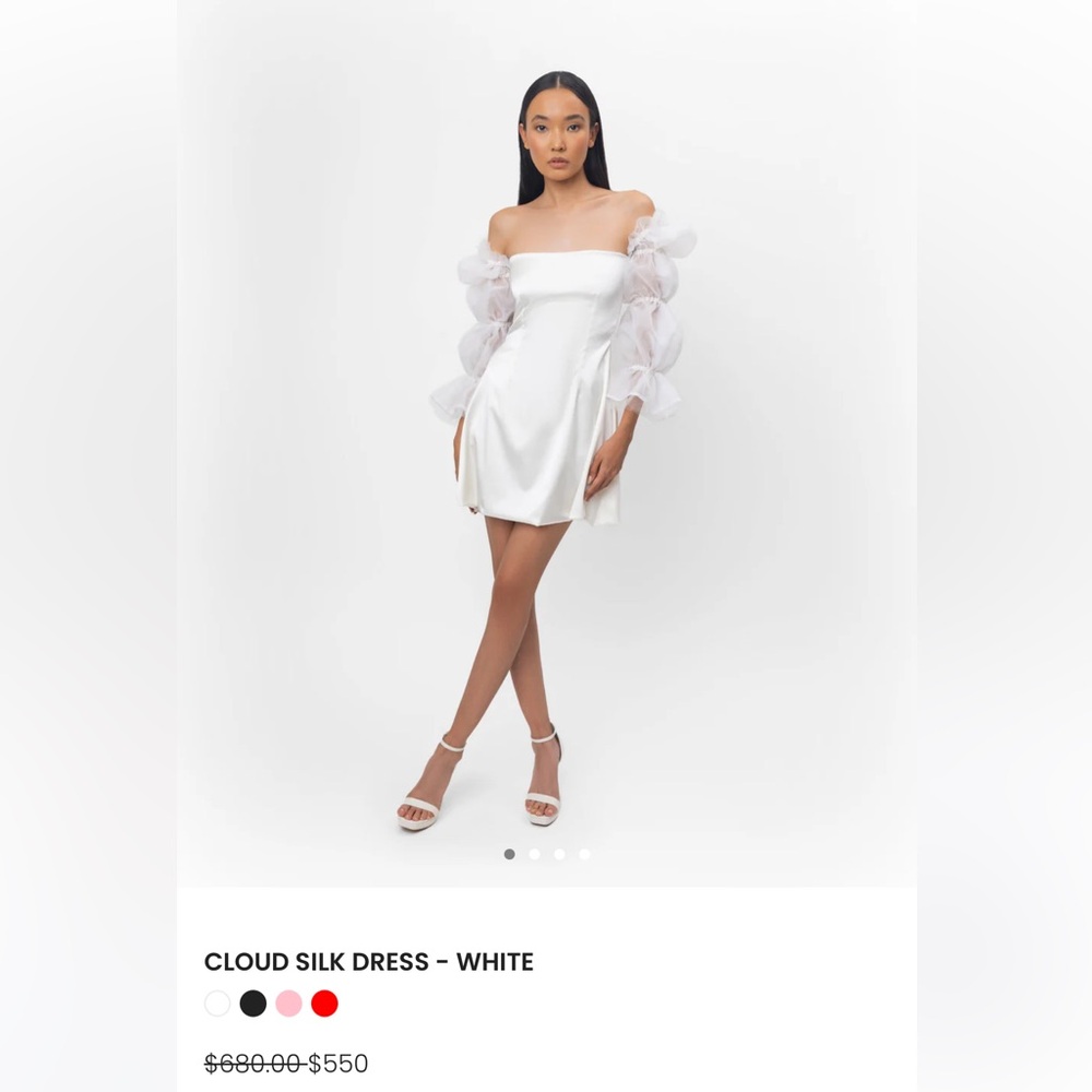 Lurelly Cloud Silk Dress